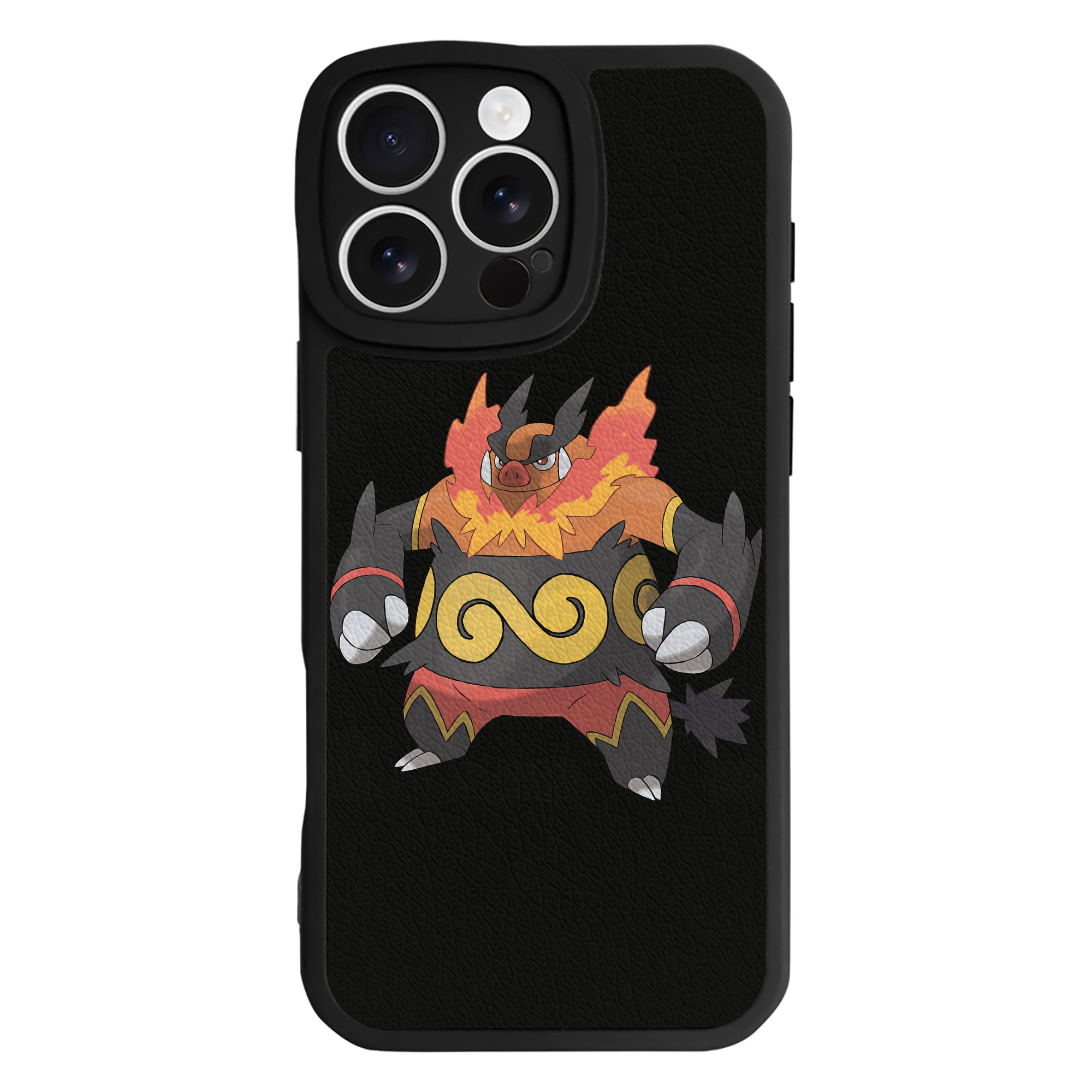 ポケットモンスター Pokémon 【iPhone 16シリーズ対応】シリコンスマホケース（レザー調） 材質：シリコン